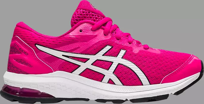 Кроссовки gt 1000 10 gs 'pink rave white' Asics, розовый