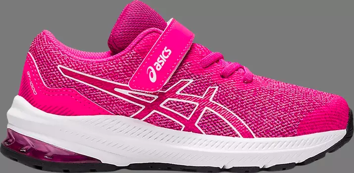Кроссовки gt 1000 11 ps 'pink glow white' Asics, розовый