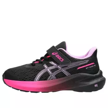 Кроссовки gt-1000 13 'black lavender glow' Asics, черный