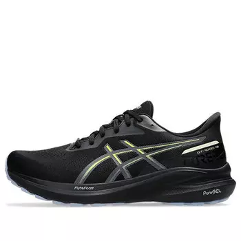 Кроссовки gt-1000 13 gtx 'black safety yellow' Asics, черный