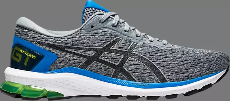 Кроссовки gt 1000 9 'sheet rock blue' Asics, серый