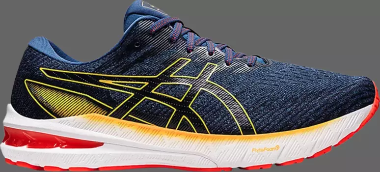 Кроссовки gt 2000 10 'midnight blue citrus' Asics, синий