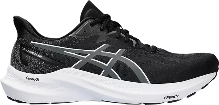 Кроссовки GT 2000 12 Extra Wide 'Black Carrier Grey', черный