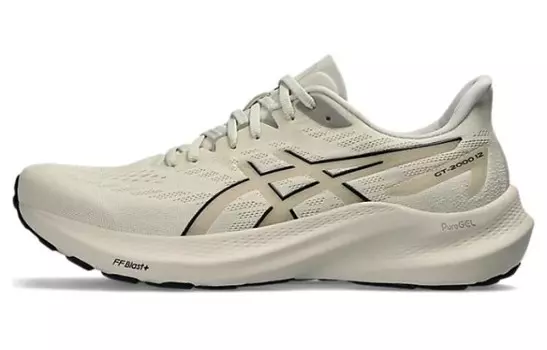 Кроссовки GT 2000 12 'Oatmeal' Asics, цвет Ivory White