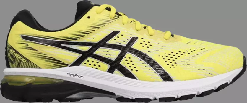 Кроссовки gt 2000 8 extra wide 'sour yuzu' Asics, желтый