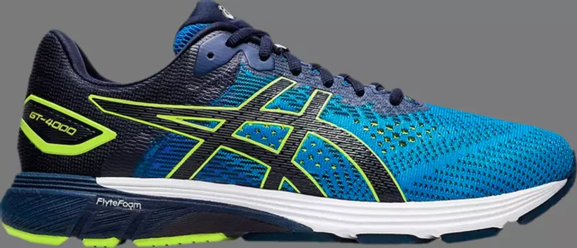 Кроссовки gt 4000 2 'blue volt' Asics, синий