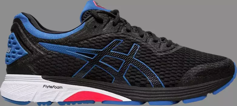 Кроссовки gt 4000 'black metropolis' Asics, черный