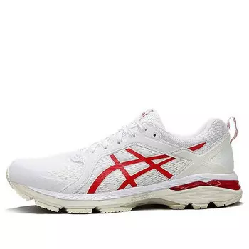 Кроссовки gt motor красные Asics, белый