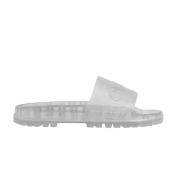 Кроссовки Gucci Adidas x Gucci Slide 'Transparent White', белый