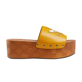 Кроссовки Gucci Adidas x Gucci Wmns GG Clog, желтый