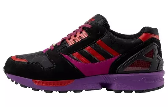 Кроссовки Gucci Adidas x Gucci ZX 8000, черный / красный