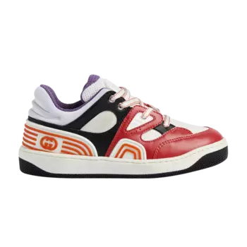 Кроссовки Gucci Basket Kids, разноцветный