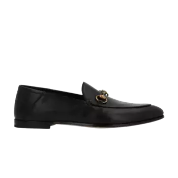 Кроссовки Gucci Brixton Horsebit Loafer Black, черный