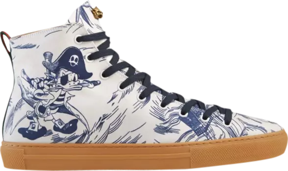 Кроссовки Gucci Canvas High Seas Storm, белый
