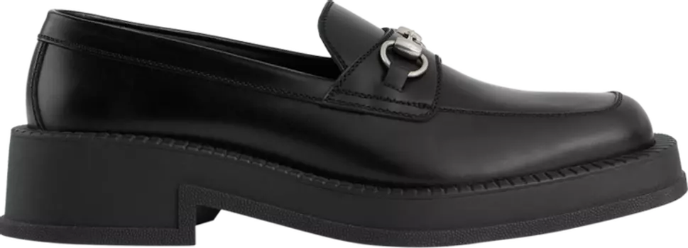 Кроссовки Gucci Chunky Loafer Horsebit 'Black', черный
