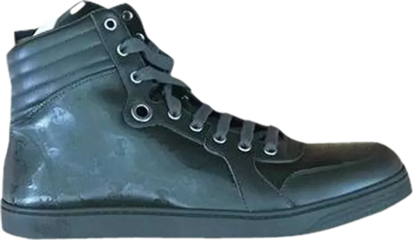 Кроссовки Gucci Coda GG Imprime High Military Green, зеленый