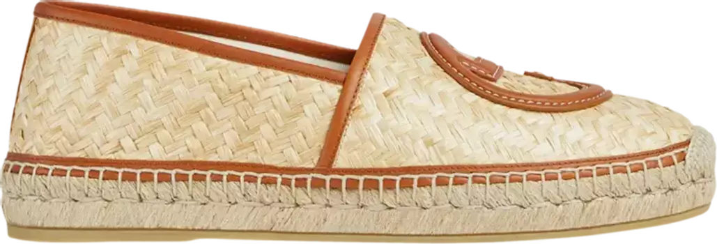 Кроссовки Gucci Espadrilles 'Interlocking G - Nude', коричневый