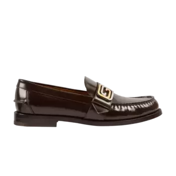 Кроссовки Gucci GG Buckle Loafer Night Cocoa, коричневый