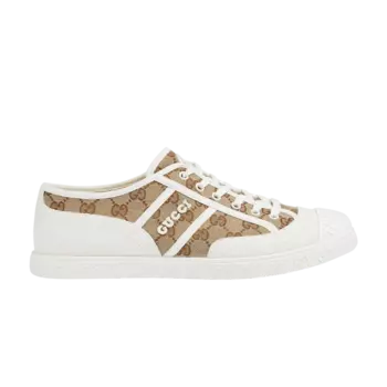 Кроссовки Gucci GG Canvas Trainer, кремовый