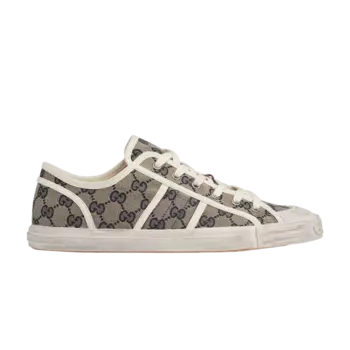 Кроссовки Gucci GG Sneaker 'Beige Blue Monogram', кремовый