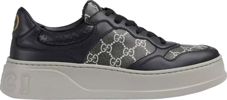 Кроссовки Gucci GG Sneaker 'Black Grey', черный