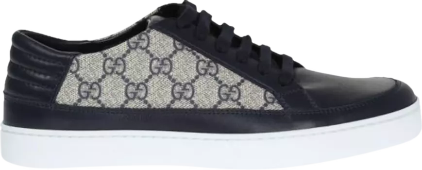 Кроссовки Gucci GG Supreme Beige Blue, бежевый