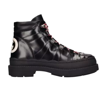 Кроссовки Gucci Ghibli Leather Trekking Boot, черный