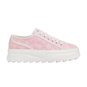Кроссовки Gucci Gucci Wmns Tennis 1977 Low 'Pink GG Embroidery', розовый
