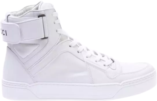 Кроссовки Gucci High Top Great White, белый