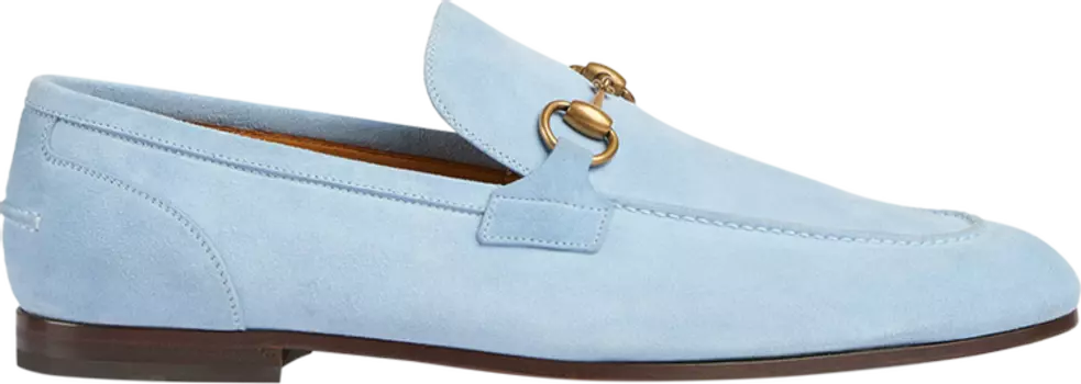 Кроссовки Gucci Jordaan Loafer 'Light Blue', синий