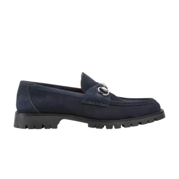 Кроссовки Gucci Loafer Horsebit, синий