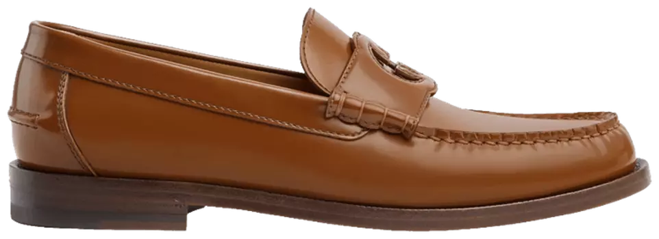 Кроссовки Gucci Loafer 'Interlocking G - Brown', коричневый