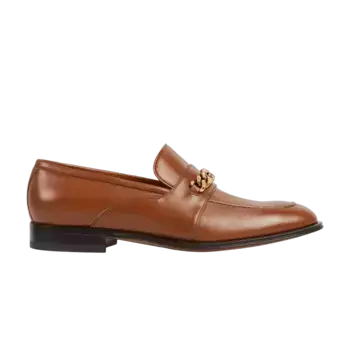 Кроссовки Gucci Loafer Interlocking G Chain - Brown, коричневый