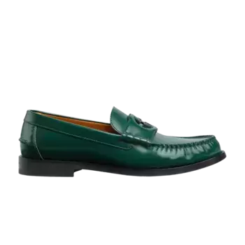 Кроссовки Gucci Loafer Interlocking G - Green, зеленый
