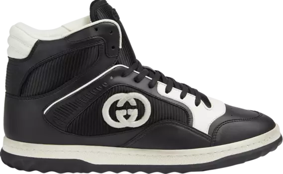 Кроссовки Gucci MAC80 High 'Black Off White', черный