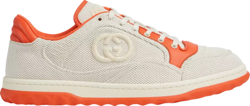 Кроссовки Gucci MAC80 Sneaker 'Beige Orange', кремовый