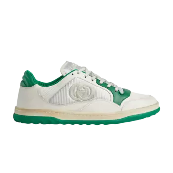 Кроссовки Gucci MAC80 Sneaker 'Off White Green', белый