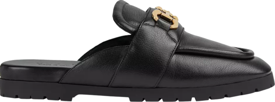 Кроссовки Gucci Mule 'Horsebit - Black', черный