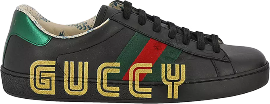 Кроссовки Gucci New Ace Guccy, черный