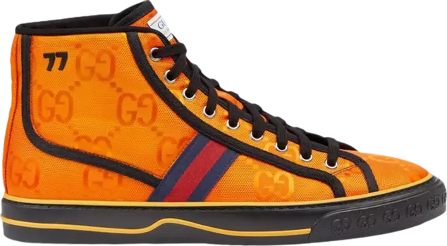 Кроссовки Gucci Off The Grid High Orange, оранжевый