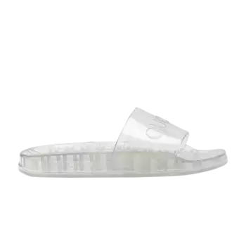 Кроссовки Gucci Persuit Rubber Slide Transparent, белый