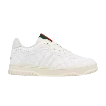 Кроссовки Gucci Re-Web Sneaker GG Canvas - White Beige, белый