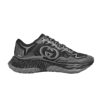 Кроссовки Gucci Ripple Sneaker Black Grey, черный