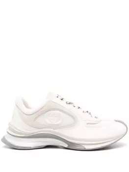 Кроссовки Gucci Run Logo Interlocking G, белый