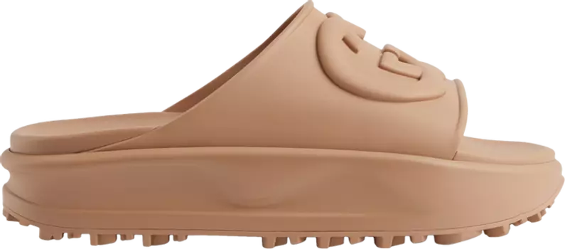 Кроссовки Gucci Sandal 'Interlocking G - Vintage Camel', загар