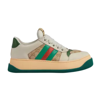 Кроссовки Gucci Screener, кремовый