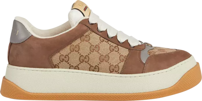 Кроссовки Gucci Screener Sneaker 'GG Monogram - Beige', загар