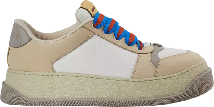 Кроссовки Gucci Screener Sneaker 'GG Monogram - Beige Grey', загар