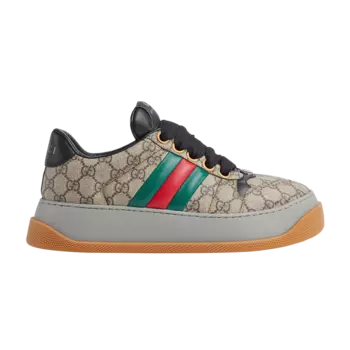 Кроссовки Gucci Screener Sneaker, коричневый