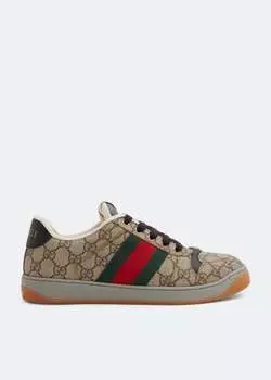 Кроссовки GUCCI Screener sneakers, принт